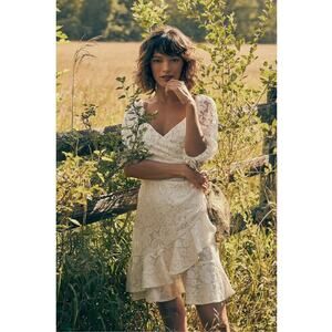 Anthropologie x BHLDN Sachin & Babi Cailyn Lace Mini Dress